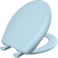 thumbnail image 1 of Asiento de inodoro Bemis 200SLOWT 464, redondo, cierre lento, azul Dresde, 1 of 6