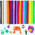 thumbnail image 1 of 300 Pcs Pipe Cleaners 20 Colors Chenille Stems DIY Art Craft Decorations (7 mm x 12 Inch), 1 of 5