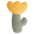 thumbnail image 3 of Almohada decorativa Baoblaze felpa con flor regalo de cumpleaños amarillo, 3 of 7