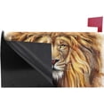thumbnail image 4 of WOOR King Lion Magnetic Mailbox Cover Standard Size for Garden Yard Outdoor Decorations-18 x 20.8", 4 of 5