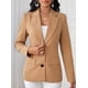 thumbnail image 1 of Saco Entallado de Mujer Elegante y Versátil Beige Mediana, 1 of 5