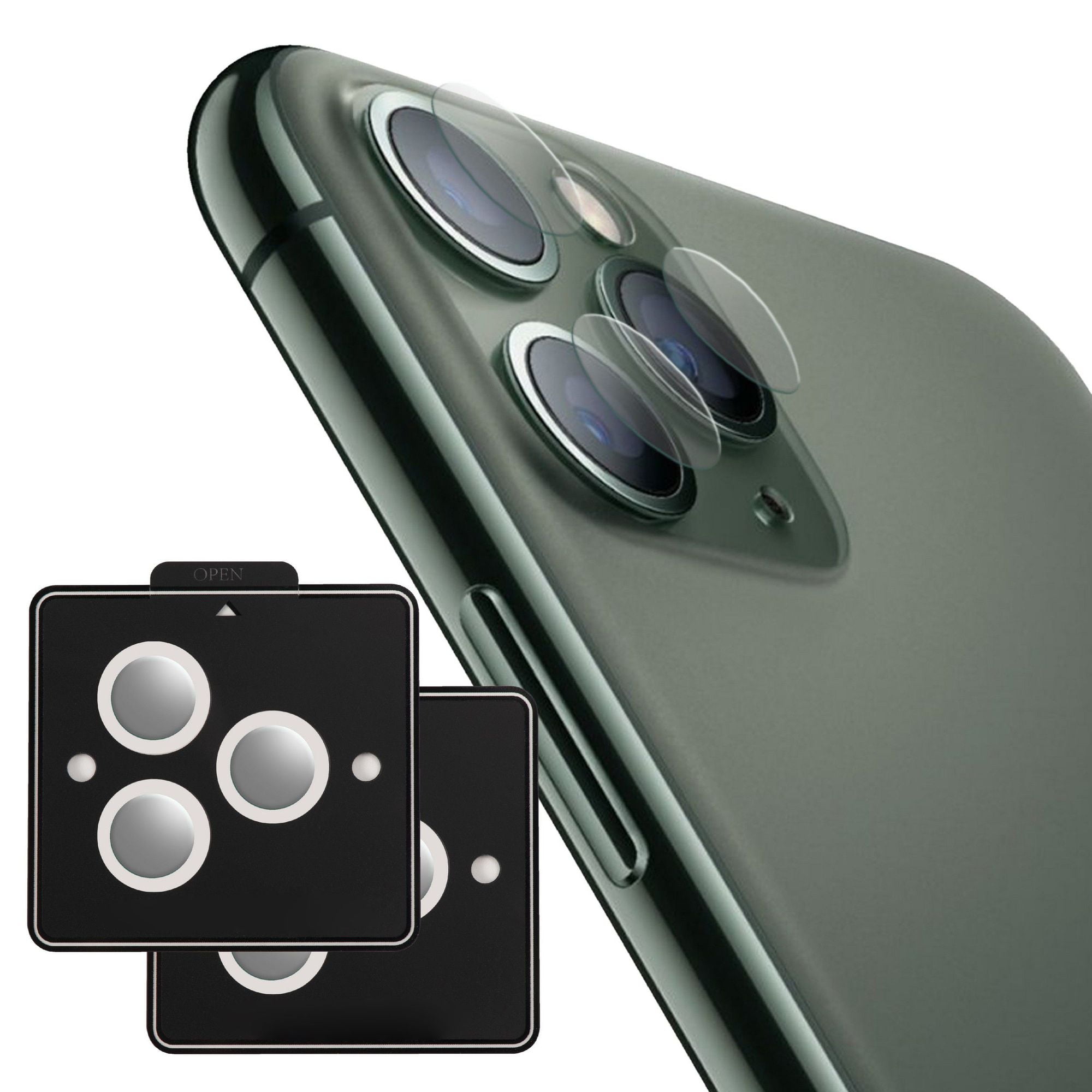 Insten 2Pack Camera Lens Protectors for iPhone 11 Pro / Pro Max, 9H