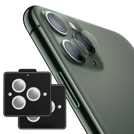 Insten 2-Pack Camera Lens Protectors for iPhone 11 Pro / Pro Max, 9H Tempered Glass Camera Protection Film Bubble Free Anti-Scratch Fit High Definition Compatible with iPhone 11 Pro 5.8