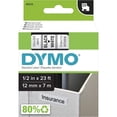 thumbnail image 1 of Dymo 45013 Cinta D1 1/2" 12mm x 7m, Letra, negro/blanco Dymo Etiquetas para rotulador, 1 of 5