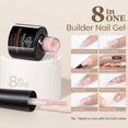 thumbnail image 4 of Set de esmaltes de uñas Builder Gel Modelones, 6 colores, 7 ml, 4 of 9