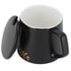 thumbnail image 5 of Taza de cerámica Fashon de 320ml, taza de café con tapa, cuchara, regalo para el hogar y la Oficina, 5 of 8