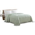 thumbnail image 1 of Colcha Beatrice Home Fashions Medallion Chenille Queen, 1 of 6