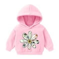 thumbnail image 1 of Sudadera con capucha para bebé, niño y niña, sudadera informal con estampado para bebé, regalo para niña, blusa, 1 of 5