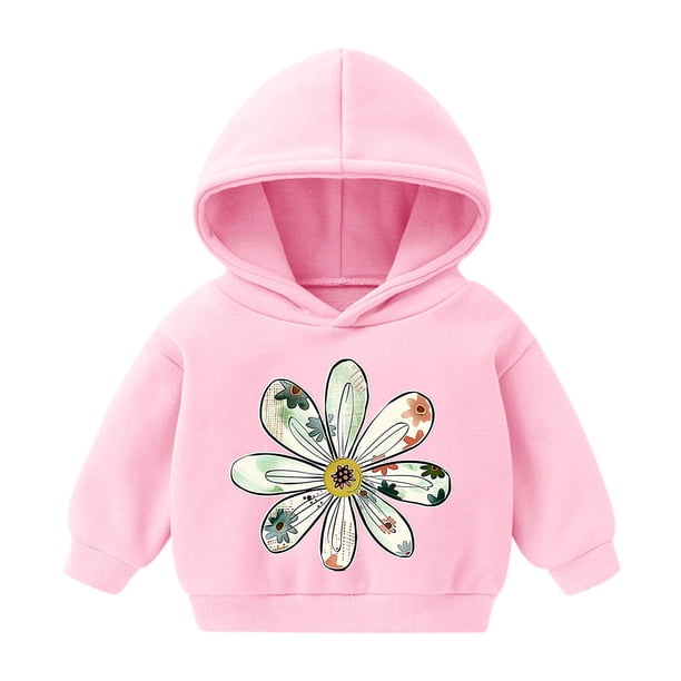 Sudadera con capucha para bebé, niño y niña, sudadera informal con estampado para bebé, regalo para niña, blusa