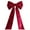 Red, variant on Clode Large Velvet Christmas Bows — Large Bows for Christmas Tree Topper Wreaths Mantle Front Door Porch & Wedding Decoration — Xmas Easter Window Decorations Paper