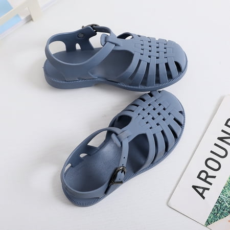 

Girls Sandals 2023 New Non Slip Outdoor Closed Toe Beach Shoes For Toddler Kids Children Spring And Summer