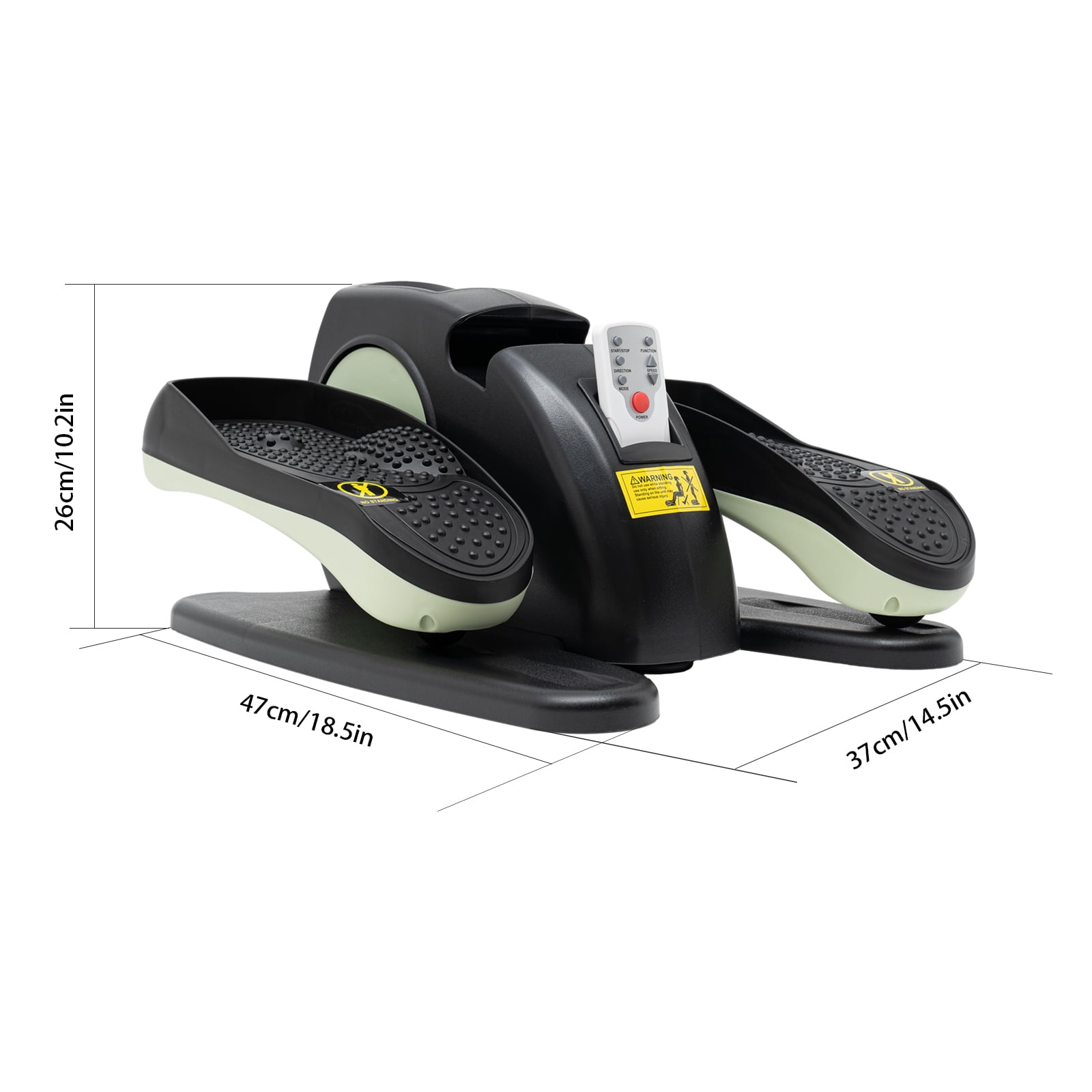 Wildnix Step Fitness Machine with 5 Adjustable Speeds, LCD Display, Shock-Absorbing Foot Pedals, Anti-Slip Massage Surface, Compact Design for Desk Use, Ideal for Weight Loss and Leg Exercises