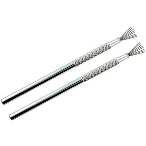 COMIART 2pcs Feather Wire Texture Tool for Clay Sculpting Texturing Modeling Tools