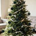 thumbnail image 4 of Christmas Decorations 6 PCS Flocked Christmas Balls Ornaments Set Multiple Styles Of Christmas Tree Decorations, 4 of 8