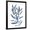 Black Frame, variant on Art.com Indigo Leaves III Art Print by Megan Meagher, 12" x 16"