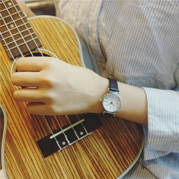 Reloj pequeño para mujer Reloj pequeño para mujer Reloj para estudiante simple y moderno Reloj retro