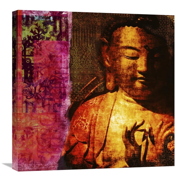 Global Gallery Joannoo,'Gold Dream' Stretched Canvas Artwork