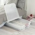 thumbnail image 4 of Sterilite Boîte Ultra™ Sous-le-lit 62 litres avec Roulettes - Rose, 4 of 9