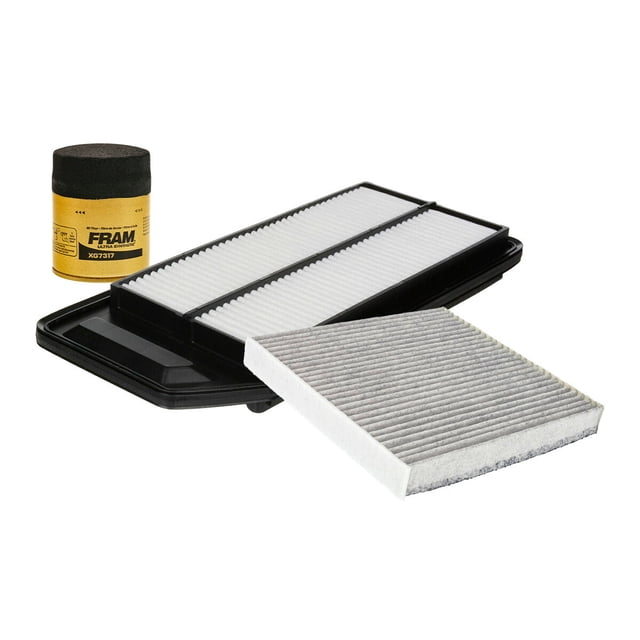 Kit De Filtro de Aire, Filtro de Aceite Sintético y Filtro de Cabina 3 PIEZAS Compatible con Acura Tsx L4 2.4L DE 2004 A 2008