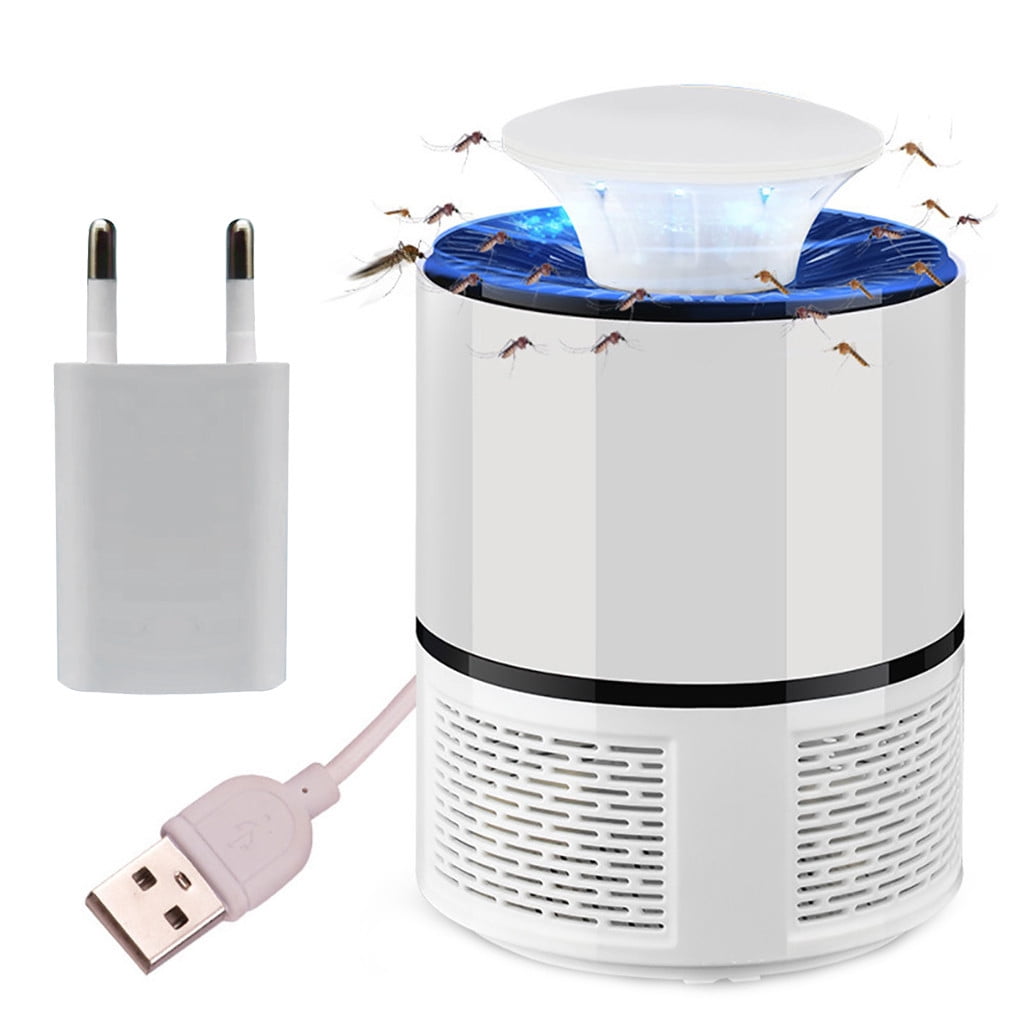 Electric Fly Bug  Mosquito Insect Killer LED Light Trap Lamp Pest Control US 