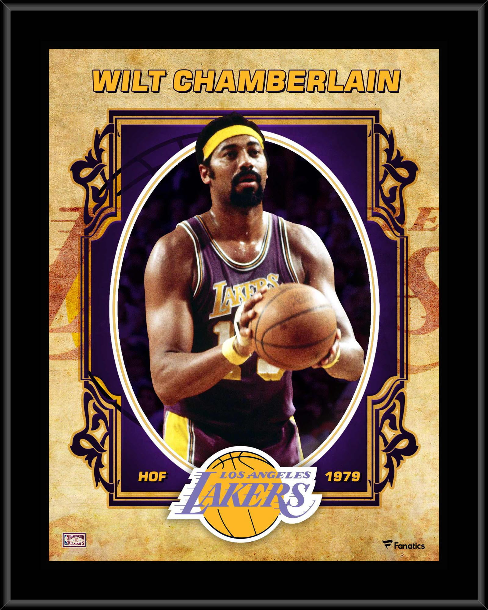 WILT CHAMBERLAIN CUSTOM LOS ANGELES LAKERS JERSEY