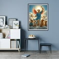 thumbnail image 7 of Diamond Art Kit for Adults, Angel Dogs In Clouds Trumpet Sky Diamond Painting for Adults Beginners, DIY Diamond Art Painting Kits, 5D Diamond Painting Crafts for Home Decor 12x16 Frameless, 7 of 7