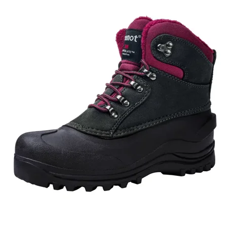 

Riemot Waterproof Anti-Slip Snow Boots Winter Boots For Hiking Trekking Fishing Riding Hunting Women‘s Footwear