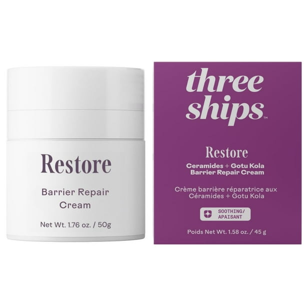 Crema hidratante Three Ships Restore Barrier Repair, 40 ml
