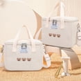 thumbnail image 2 of Transemion Lin Portable avec Rangement Isolé Maman et Bébé Peuvent Être Portés à la Main Ou Enfilés Rose, 2 of 6