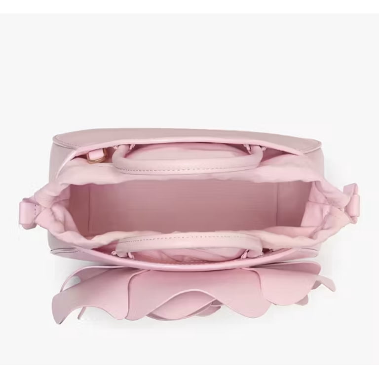 Kate Spade Flora Rose 3D Crossbody Pink Horizon Leather Bag Purse