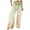 Light Green, variant on Wide Leg Pants Women Plus Size High Elastic Waisted Dog Fish Graphic Palazzo Trousers with Pockets Drawstring Loose Fit Casual Slacks
