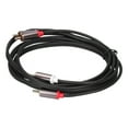thumbnail image 4 of 2RCA Cable, 2RCA Audio Cable Durable Copper Conductor 5mm Aluminum Alloy Shell  for CD Player 1M/3.3ft,2M/6.6ft,/9.8ft, 4 of 8