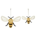 thumbnail image 3 of VHC Brands Buzzy Bees Bee Shaped MDF Wall Hanging w/Twine Set of 2 Sizes 6x10 and 4x6.5, Spring Decor, Home Decorations for Wall or Door, Spring and Easter Hanging Decoration, 3 of 3