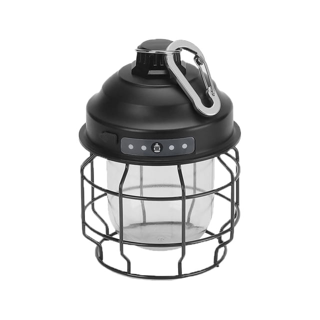 MasteelfCA 1 Set Portable Camping Light Retro Lantern Rechargeable Lantern Camping Accessory