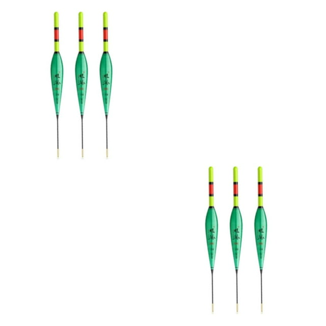 ZheElen 3piece Fishing Float With LED Lights Good Visibility And Stability For Night 9g floatability Three color changes 2Set