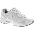 thumbnail image 1 of Saucony Men's Grid Omni Walking Shoe,White/Silver,11 M, 1 of 5