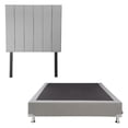 thumbnail image 1 of Box Base Cama Queen Size + Cabecera Argos Gris, 1 of 7
