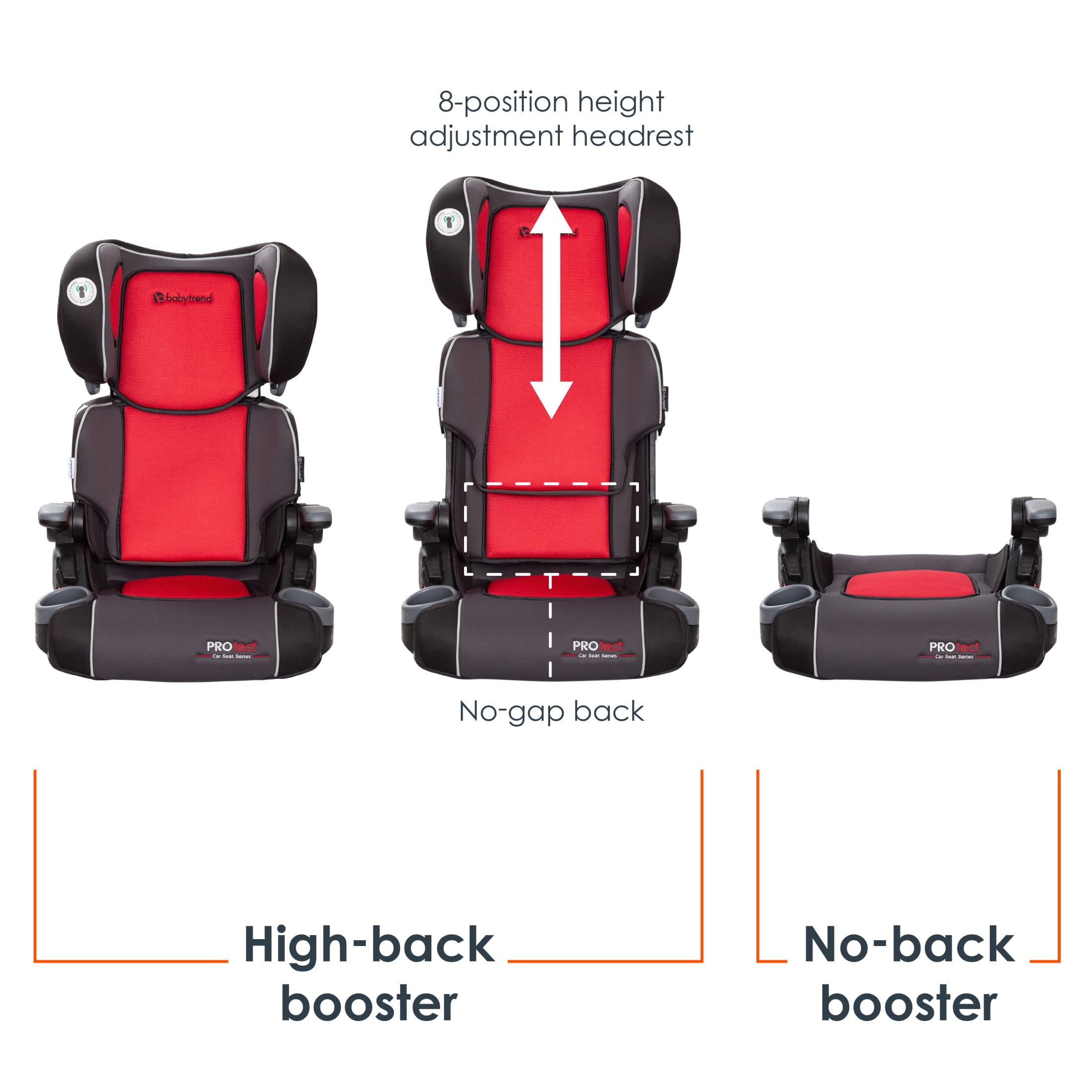 Baby Trend PROtect 2-in-1 Folding Booster Seat