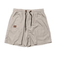 thumbnail image 3 of JGNGSHN Men's Sports Shorts Summer Waffle Shorts with Drawstring Waist and Side Pockets for Active Comfort, 3 of 4