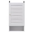 thumbnail image 5 of FURINNO 16072WH Indo Wide Wall Cabinet, 15.8 Inch, White, 5 of 5