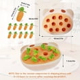 thumbnail image 2 of Plush Puzzle Toys for Small Dogs Hide and Seek Squeaky Carrots Dog Toys, Carrot Dog Enrichment Toys Includes 11 Carrots Toys, Pink, 2 of 6
