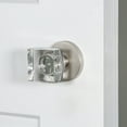 thumbnail image 3 of Viaggio Cloqdc_Sd Circolo Solid Brass Non-Turning One-Sided Dummy Door Knob - Nickel, 3 of 7