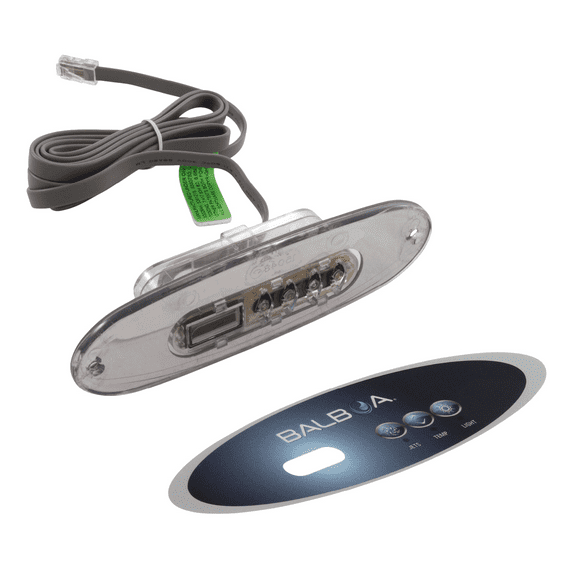 Balboa Water Group 54685KIT MVP260/VL260 Topside w/ 3 Buttons- Jets/Temp/Light