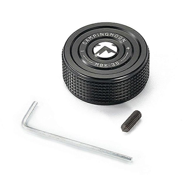 Black Aluminum Alloy Stoves Knob Outdoor Cooking Furnace Replacement Knob Camping Picnic Furnace Knob Switch