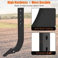 thumbnail image 3 of BeesClover Box Blade for Tractor, 18 in Ripper Shanks for Box Blade, Box Blade Shank with 4 Holes, Ripper Point/Scarifier Tooth for Box Blade Shank for Replacement, Digging, Plowing, 3 of 6