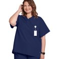 thumbnail image 3 of Jockey Haut de Blouse Médicale Unisexe Classique Unisexe une Poche Extensible, 3 of 9