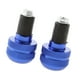 thumbnail image 5 of Puños de manillar para motocicleta CNC de 2,17" Azul, 5 of 7