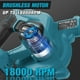 thumbnail image 5 of Soplador de hojas inalámbrico SUMYOUNG para Makita, batería de 18 V, 180 MPH, 5 of 6