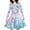 Z04-Sky Blue, variant on Gaexia 3T Long Sleeve Dresses For Toddler Girls,Rainbow Print Long Sleeve Dress For Kids Girls' Colorful Casual Dress For Ages 3 12 For Parties And Everyday Wear,Light Purple,8-9 Years