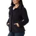 thumbnail image 2 of 32 Degrees Women's Cozy Fleece Button Front Jacket - Navy - XL, 2 of 4